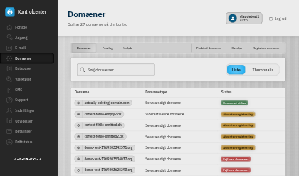 Domæner