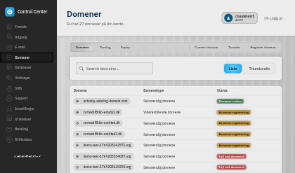 Domener